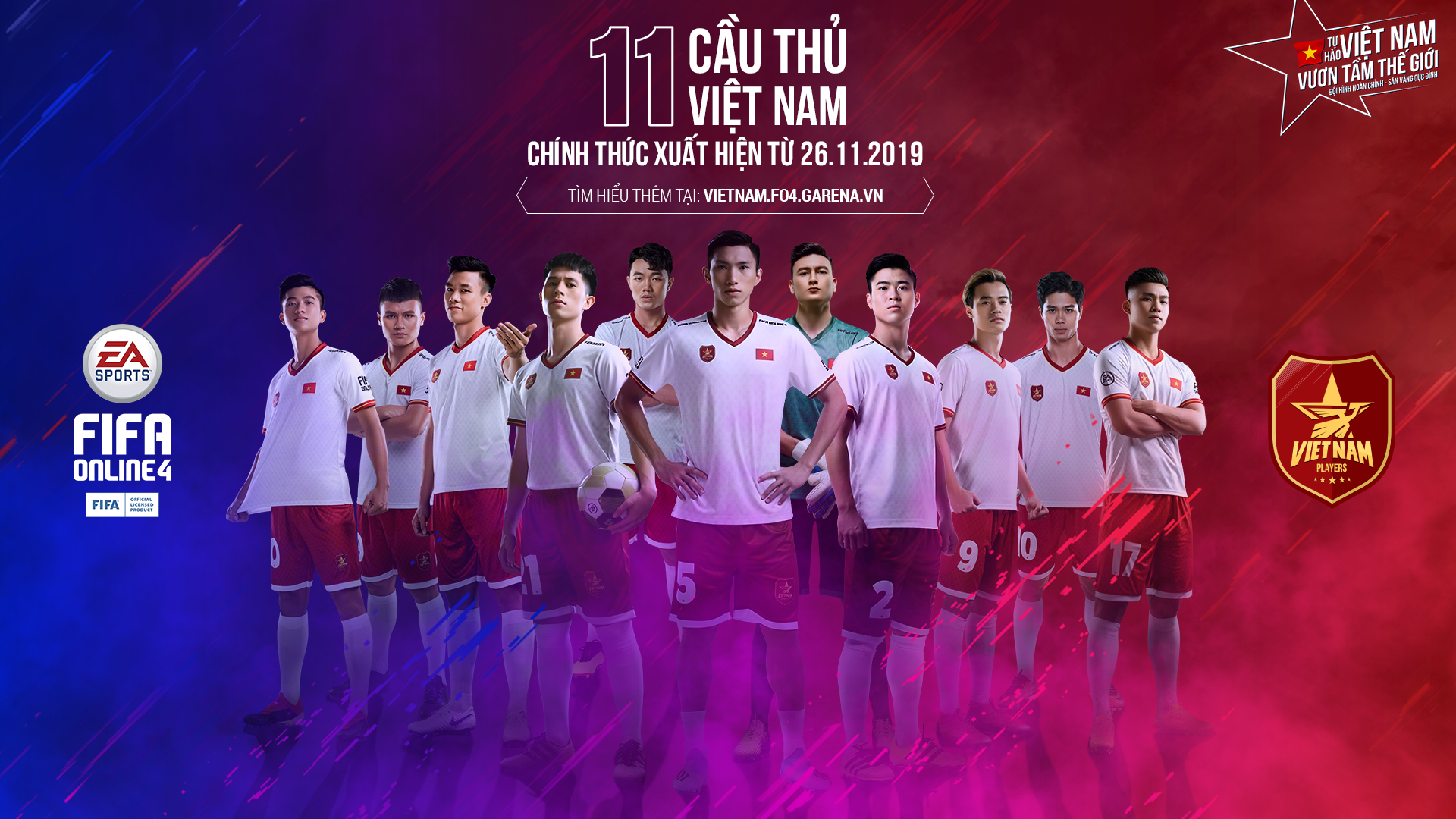 FIFA Online 4 Việt Nam – FIFA Online 4 công bố tăng 3 chỉ số cho các cầu  thủ Việt Nam trong game